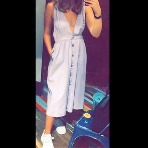Denim Urban Outfitters Midi dress